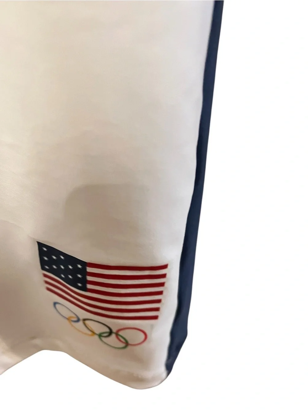 SKIMS Team USA Olympic Cycle Suit White Swim Romper 2X
